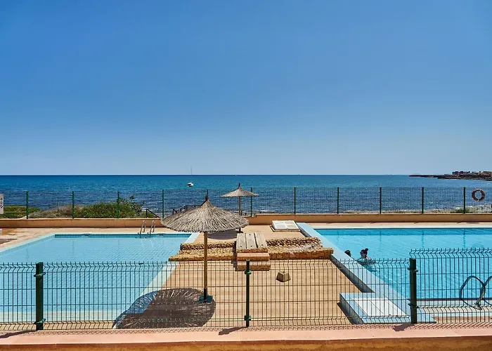Espanhouse Martina First Line Sea View Apartment With Pool